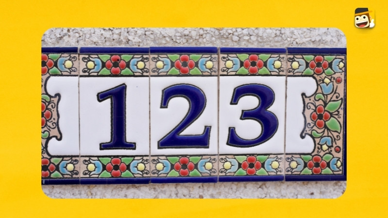 house and street numbers in spanish