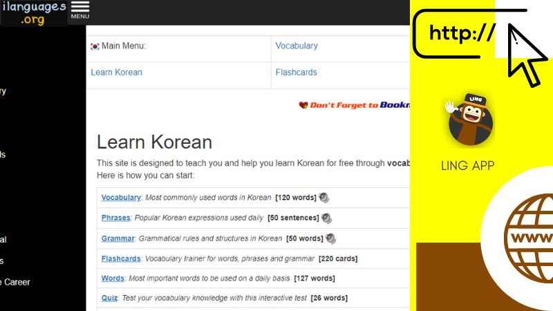 Websites To Learn Korean