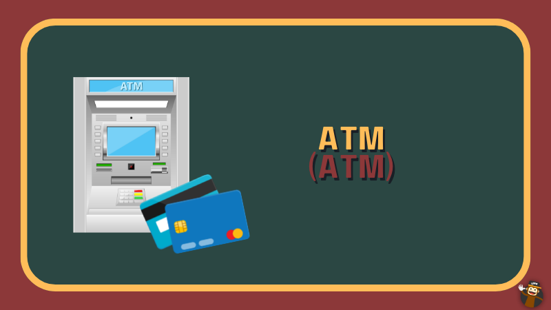 ATM- Tagalog Bank Vocabulary