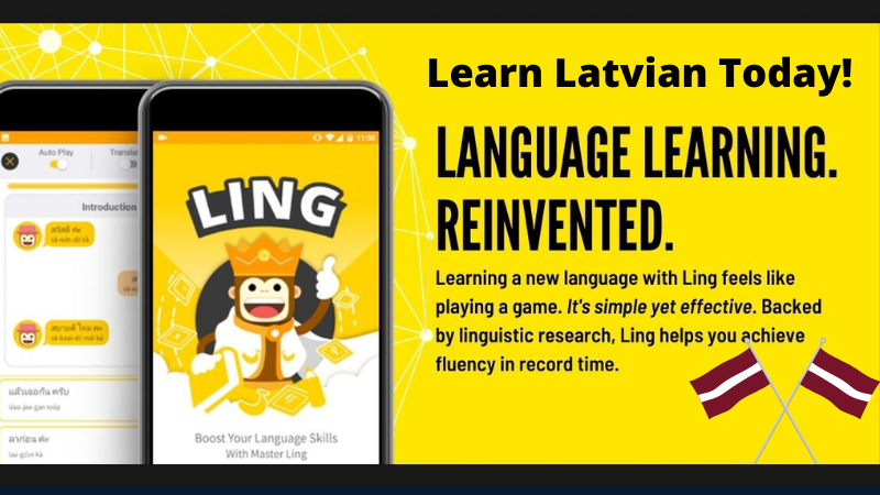 Learn Latvian with Ling app