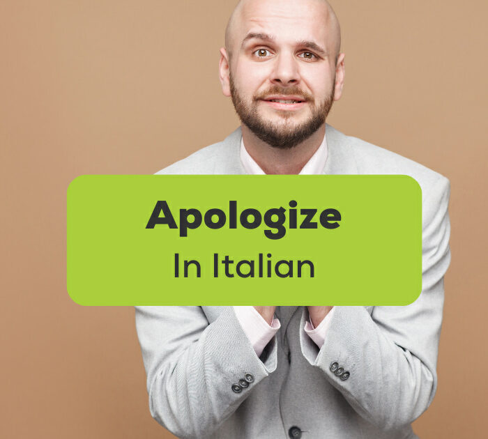 Apologize In Italian