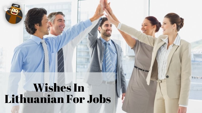 Congratulations in Lithuanian - Jobs