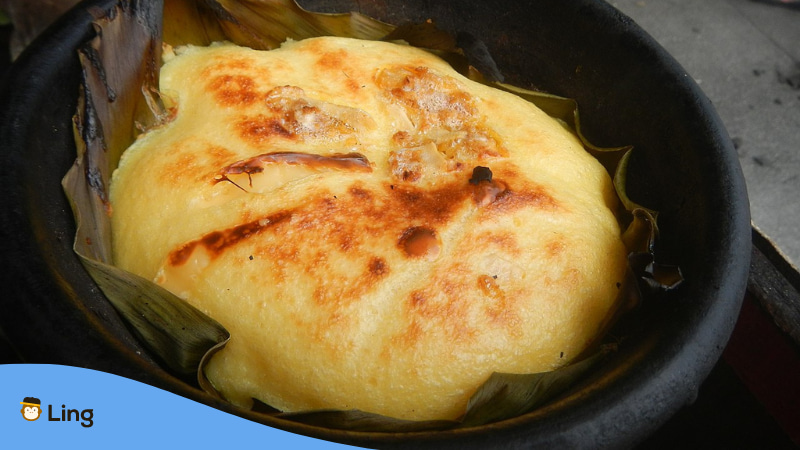 Filipino breakfast bibingka