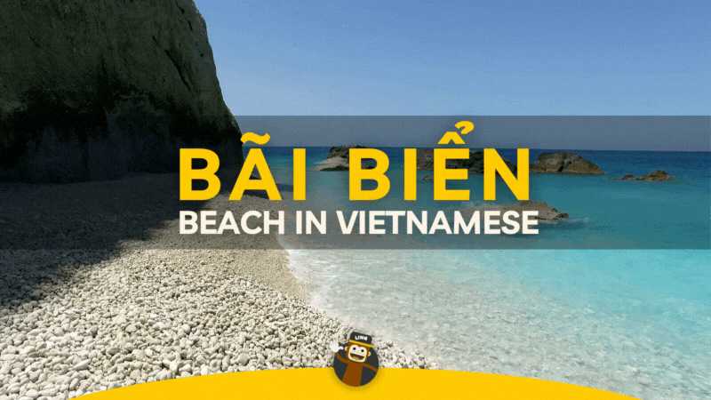 How To Say Beach In Vietnamese