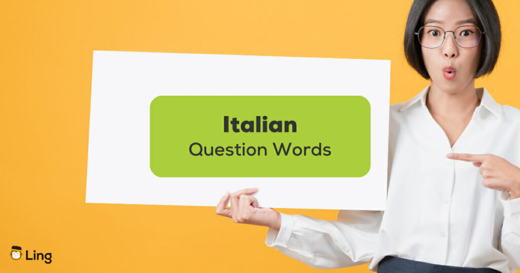 Italian Question Words