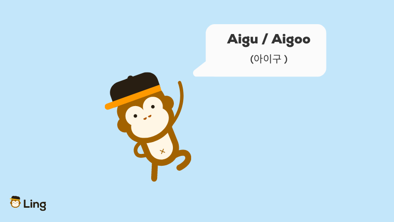 Korean exclamations Aigu Aigoo