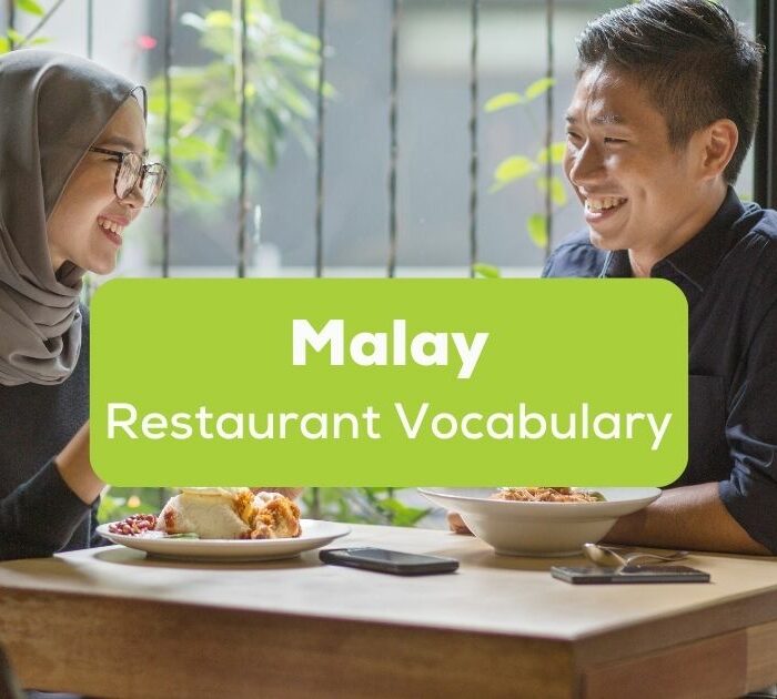 Malay vocabulary for the restaurant