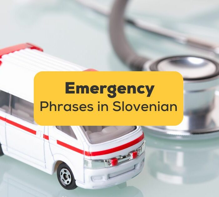 Slovenian phrases for emergencies