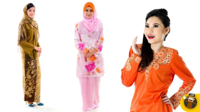 Malaysian best sale attire female