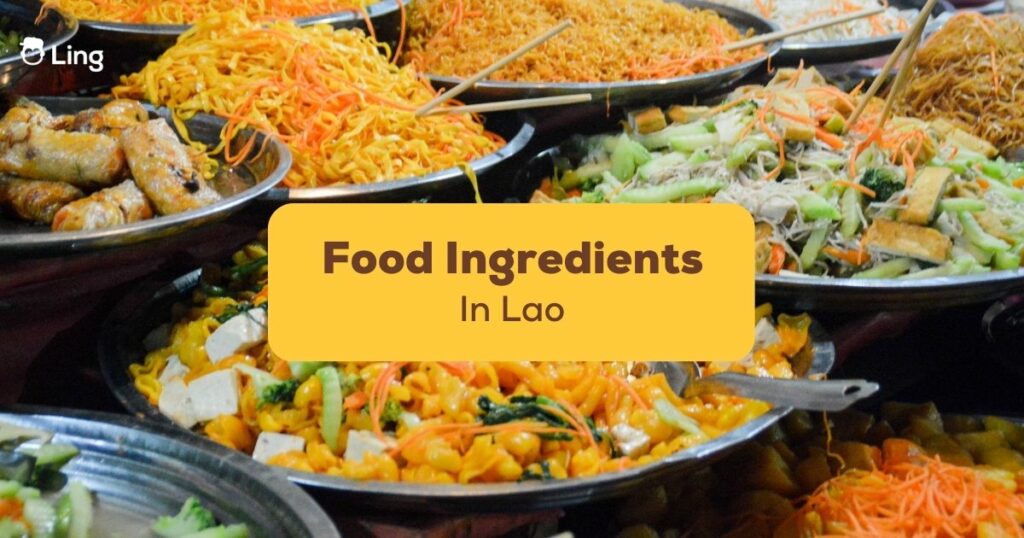 food ingredients in Lao