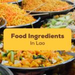 food ingredients in Lao