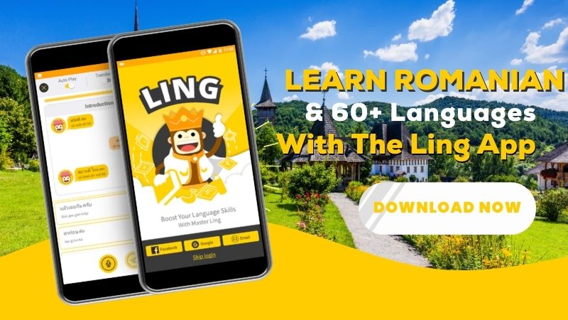 learn romanian with Ling App