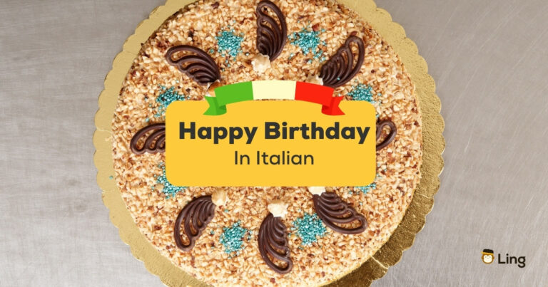 Happy Birthday In Italian Ling App