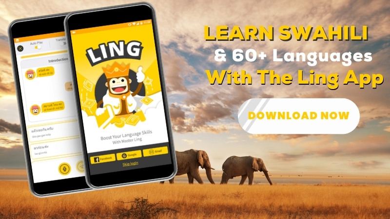 learn swahili with ling app