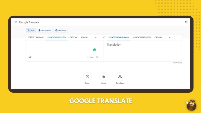 Google Translate - Mandarin to Cantonese Translator 