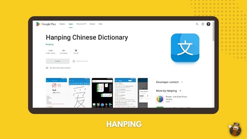 Hanping- Mandarin to Cantonese Translator 