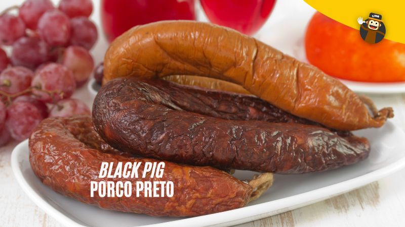 portuguese dish black pi porco preto