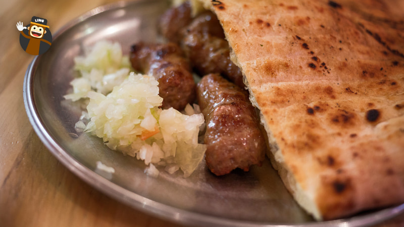 Cevapi Bosnian food