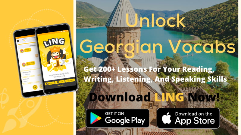 Use Ling App To Introduce Yourself In Georgian