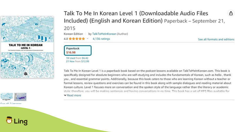 books to learn Korean talk to me in Korean
