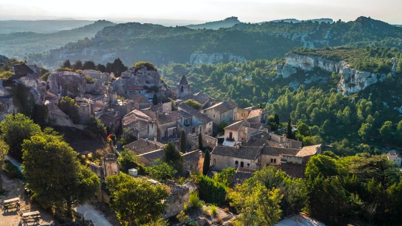 small towns in france  Les Baux-de-Provence 