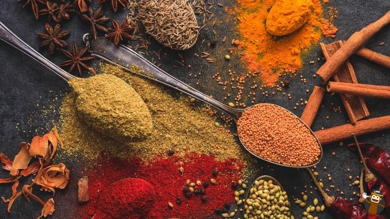 food ingredients in spanish; herbs and spice