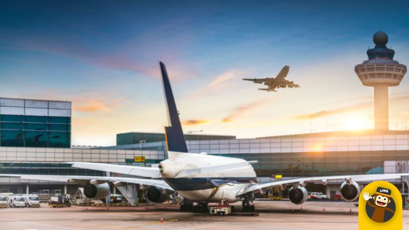 vocabulary for the airport in Danish