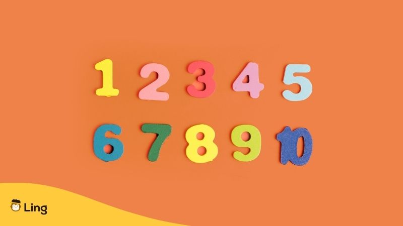 numbers from 1 to 10