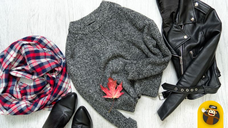 Fall clothes in French