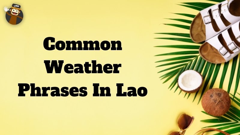 Lao weather terms