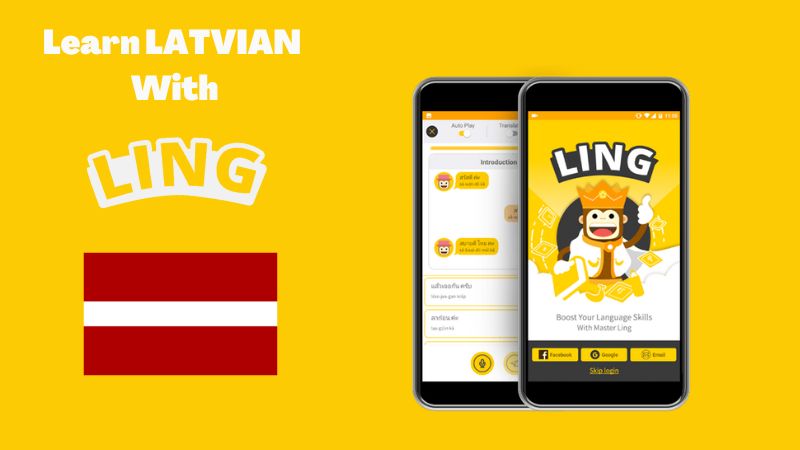 Learn Latvian with Ling App