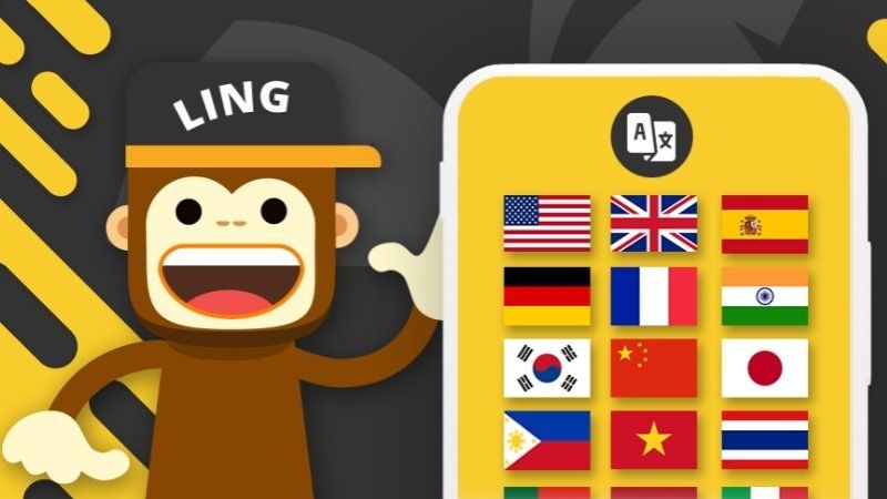 Learn more languages with ling app