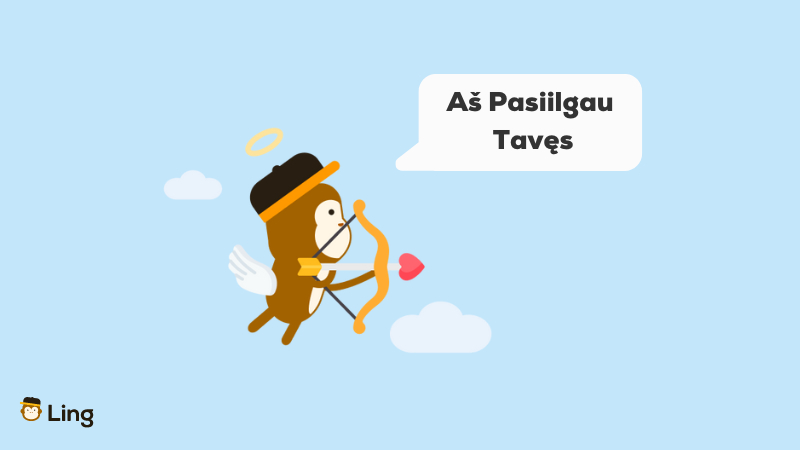 Love Words And Phrases In Lithuanian Aš Pasiilgau Tavęs