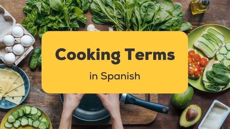 cooking terms in spanish