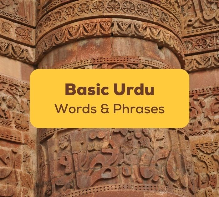 basic urdu words and phrases