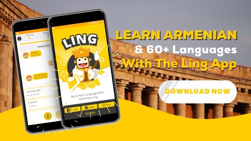 learn armenian with ling app