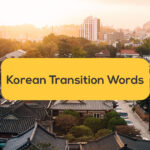 learning Korean conjunctions