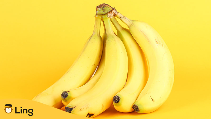 bananas- die bananen