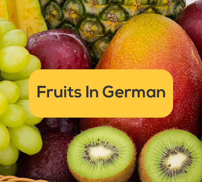 fruits in german
