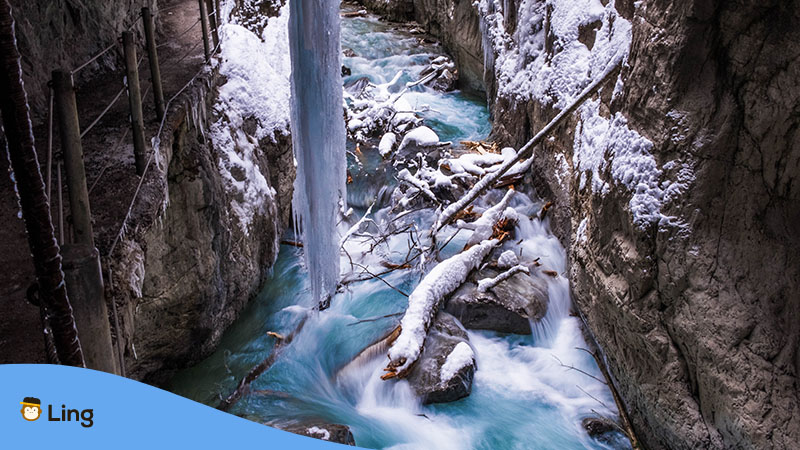 Partnach Gorge-unesco world heritage site-places to visit in germany in winter 