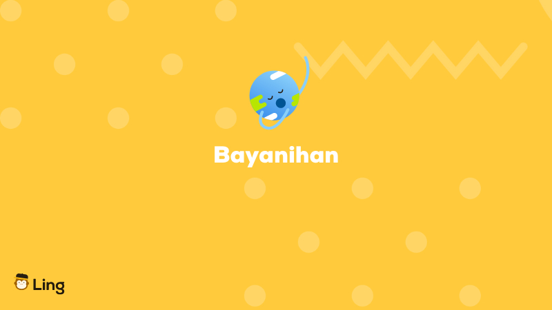 Poetisches Tagalog Wort Bayanihan
