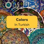 Colorful Turkish ceramic plates