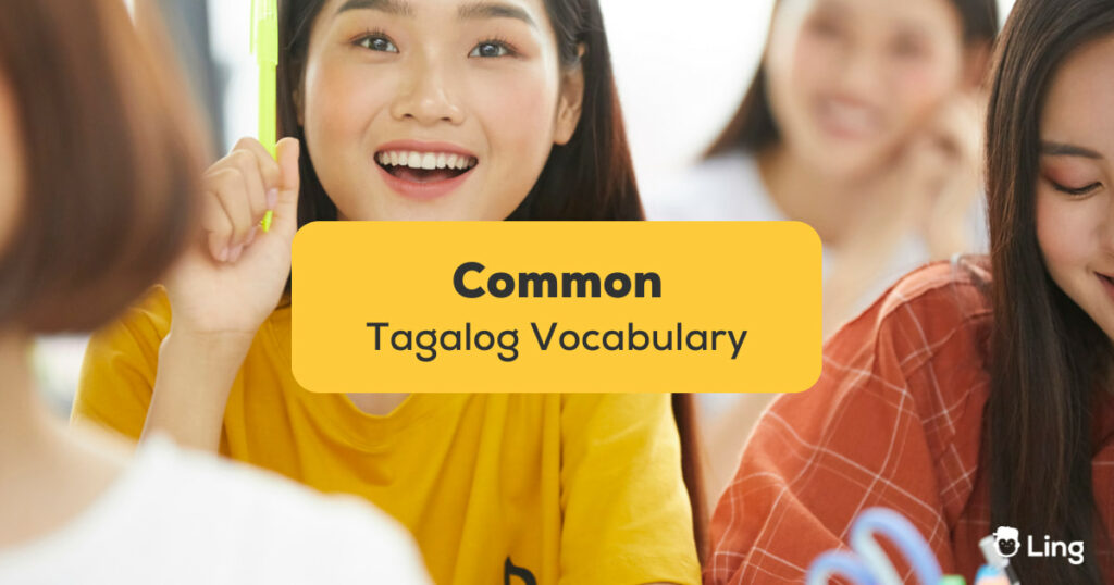 Common Tagalog Vocabulary - A photo of a woman talking