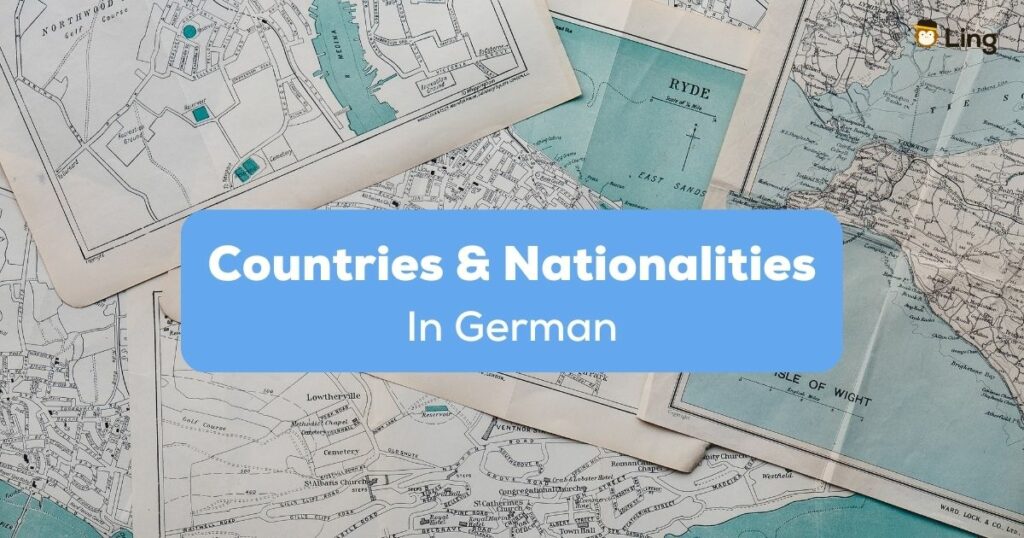 Countries and nationalities in German