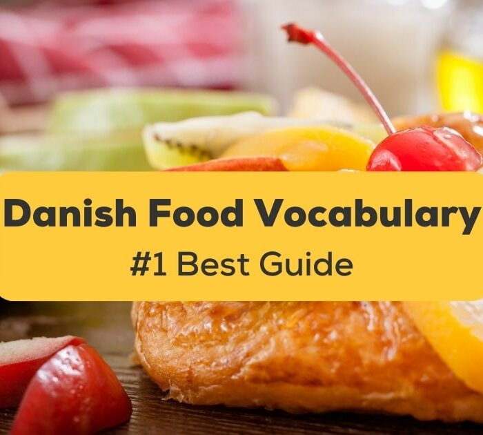 Danish food vocabulary
