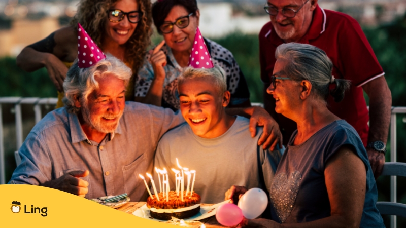 Happy Birthday In Danish-with-family