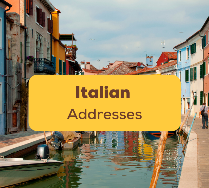 How To Read Italian Addresses