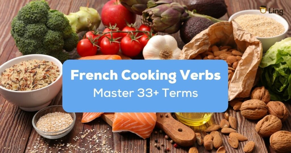 Cooking verbs in French
