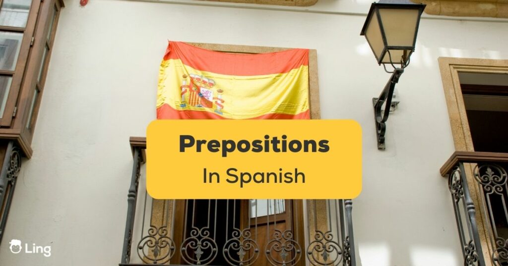 Prepositions in Spanish