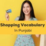 Shopping Vocabulary In Punjabi Ling App Featured Image